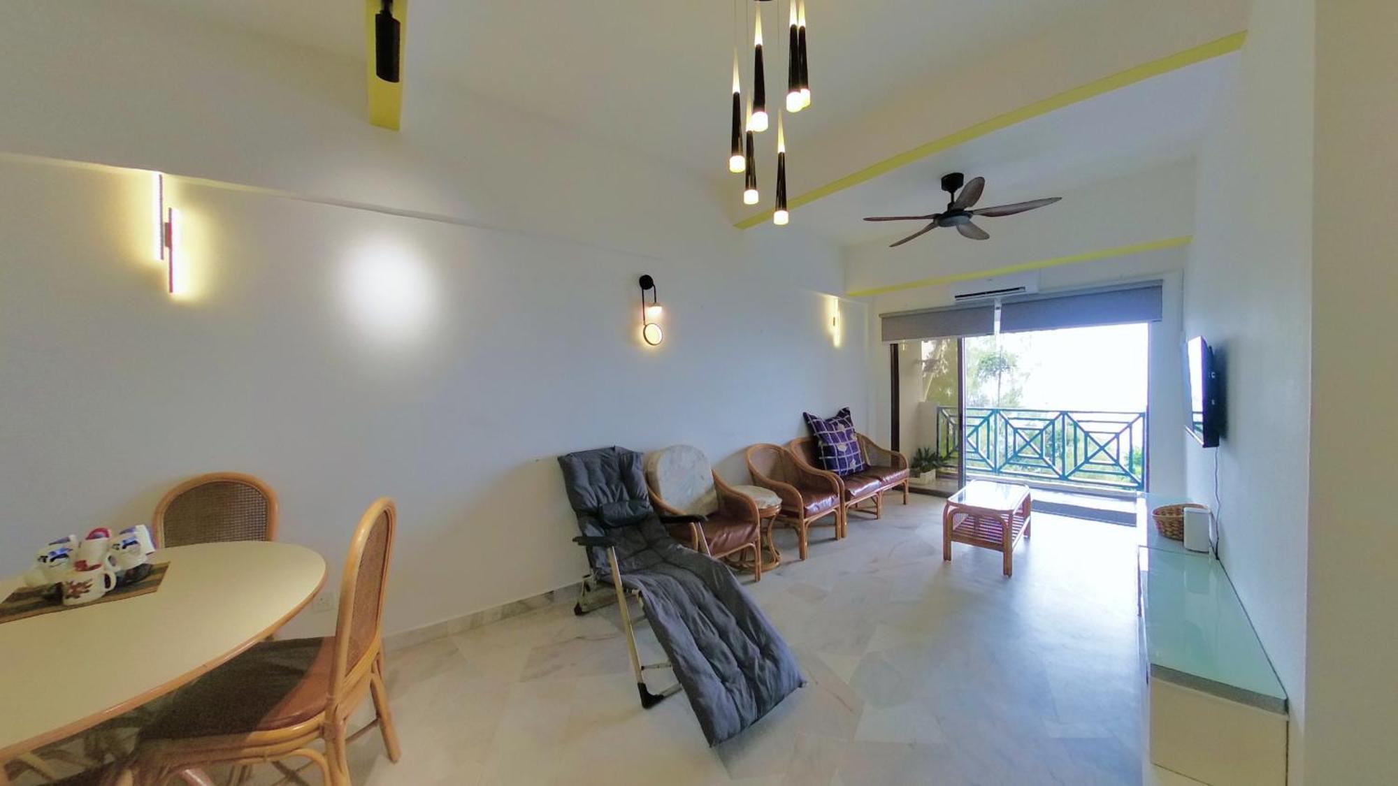 13pax 3r2b, Beachfront Duplex Penthouse, Free Bbq Set, Wifi, 50